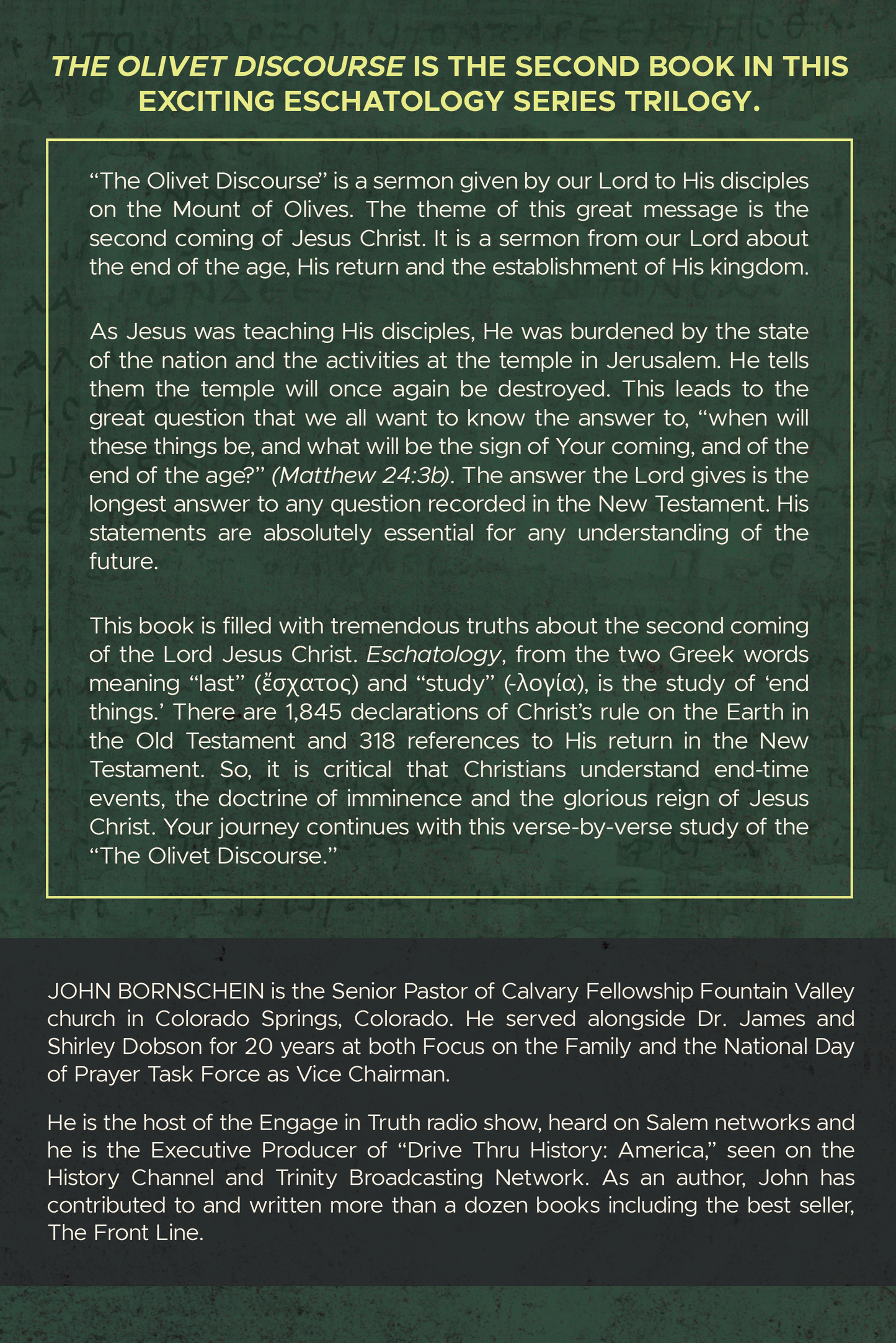 The Olivet Discourse
